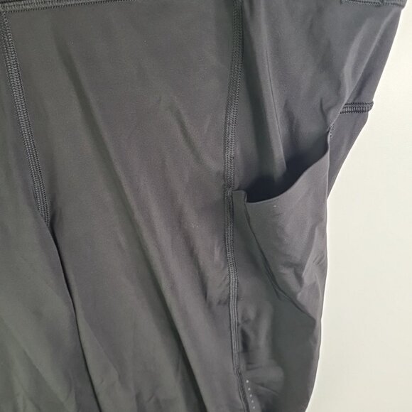 Lululemon Align Pant Deep Black Leggings Capri Running Sports Women SZ 35×30 - Picture 5 of 8